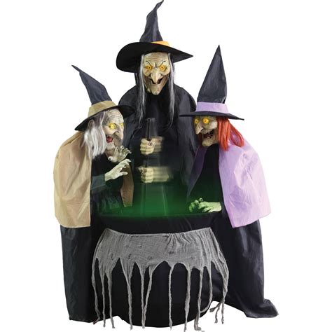 Add a Touch of Witchcraft to Your Halloween with Rockinb Witch Animatronics